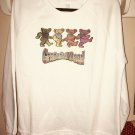 Grateful Dead Dancing Bears Women's XL 16-18 Pullover Sweatshirt