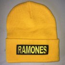 Ramones Gold Beanie One Size Fits All Unisex