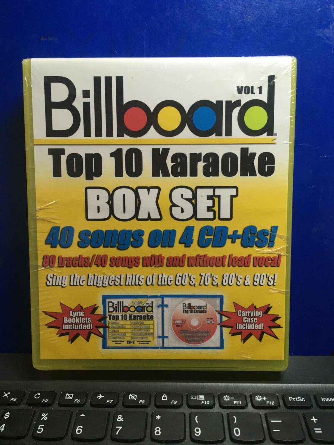 Billboard Top 40 Karaoke - Vol. 1-Billboard Top 40 Karaoke Box Set CDs NEW!