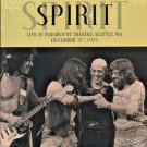 SPIRIT - LIVE AT PARAMOUNT THEATRE SEATTLE WA Vinyl LP