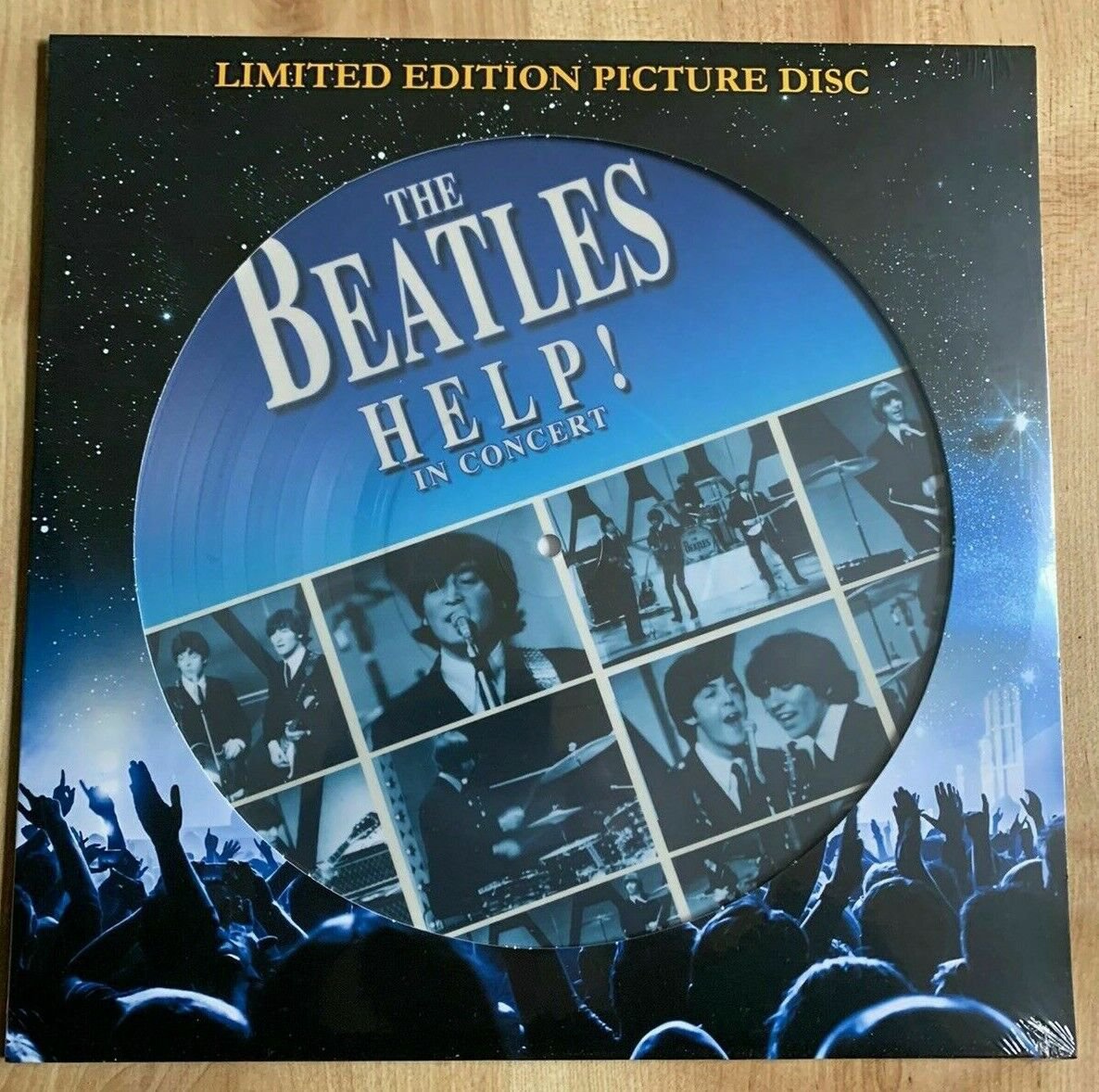 THE BEATLES - HELP IN CONCERT LTD EDT PICTURE DISC VINYL LP - NEW & SEALED
