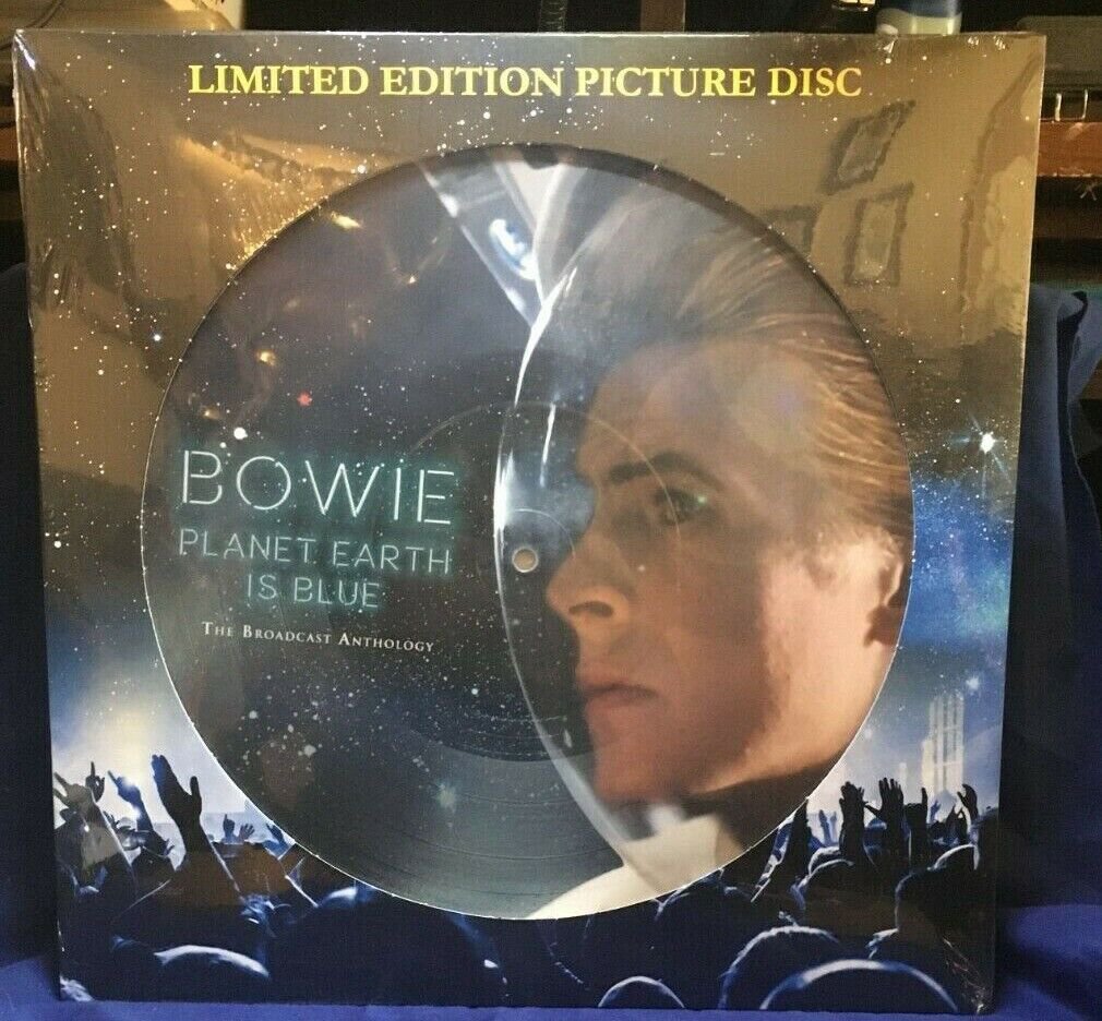 BOWIE - PLANET EARTH IS BLUE: THE BROADCAST ANTHOLOGY  LIMITED EDITION PICTURE