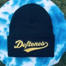 Deftones Black Beanie One Size Fits All Unisex