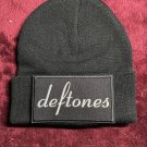 Deftones Black Beanie One Size Fits All Unisex