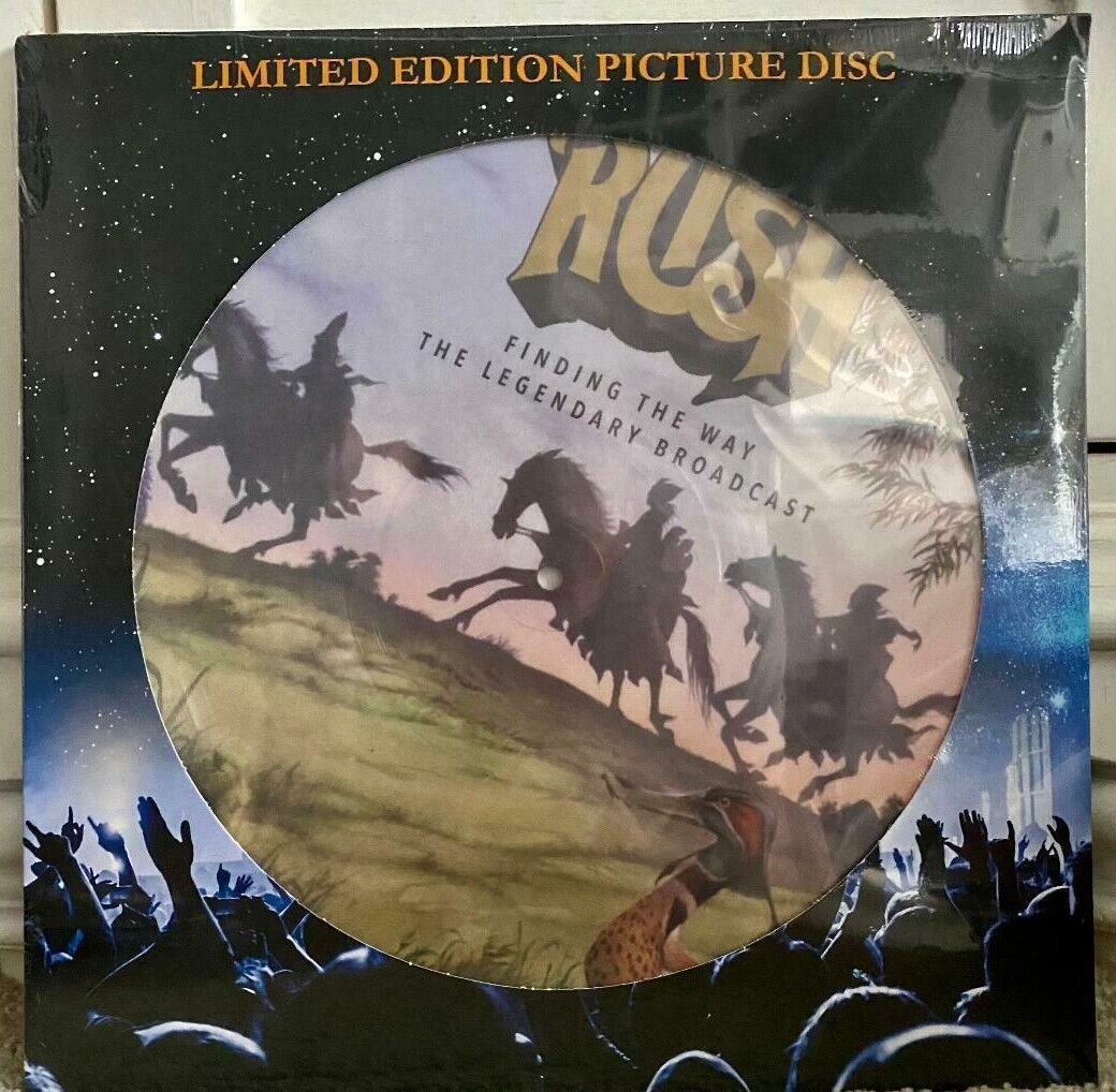 RUSH FINDING THE WAY Vinyl LP PICTURE DISC Limited Edition Numbered /500 NEW