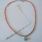 Pearl and Blue Opal Necklace