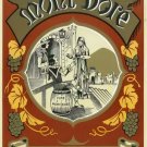 Pair of Matching 1930s GRANDE FINE MONT DORE Spirit Bottle Labels