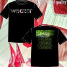weezer tour dates 2018-19 black two side s-3xl code 03