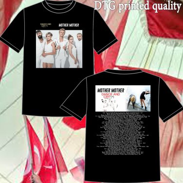 mother-mother tour dates 2018-19 black two side s-3xl code 04