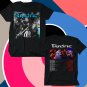 tantric tour dates 2018-19 black two side s-3xl code 02a