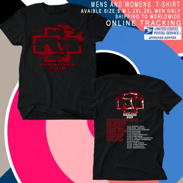 rammztein 2018-19 black two side s-3xl code 2