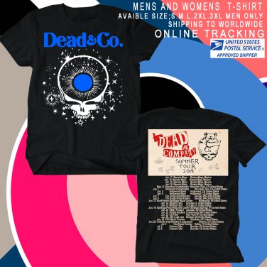 dead company 2019 black two side s-3xl code 01