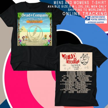 dead company 2019 black two side s-3xl code 02