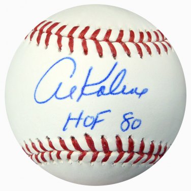 Al Kaline Detroit Tigers Signed Autographed MLB Baseball PSA