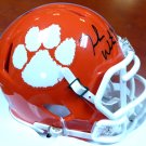Deshaun Watson Autographed Signed Clemson Tigers  Speed Mini Helmet BECKETT