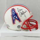 Dan Pastorini Signed Autographed Houston Oilers Mini Helmet JSA