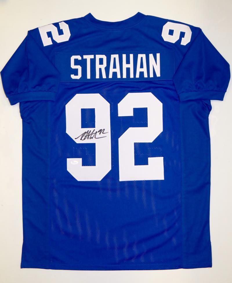 Michael Strahan Autographed Signed New York Giants Jersey JSA