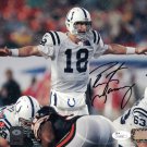 Peyton Manning Indianapolis Colts Autographed Signed 8x10 Photo JSA