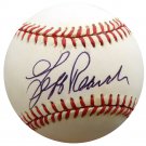 Jeff Reardon Expos Red Sox Signed Autographed Official AL Baseball BECKETT
