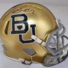 Josh Gordon Patriots Autographed Signed Baylor Bears Speed Mini Helmet BECKETT