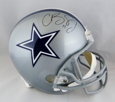 Cole Beasley Autographed Signed Full Size Dallas Cowboys Helmet JSA