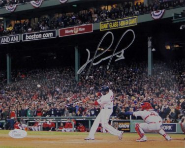 David Ortiz Boston Red Sox Signed Autographed 8x10 Photo JSA