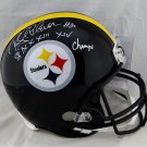 Rocky Bleier Signed Autographed Pittsburgh Steelers FS Helmet JSA