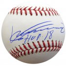 Vladimir Guerrero Expos, Angels Signed Autographed Official Baseball JSA