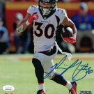 Phillip Lindsay Autographed Signed Denver Broncos 8x10 Photo JSA