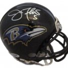 Joe Flacco Autographed Signed Ravens MIni Helmet PSA
