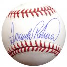 Frank Robinson Reds Orioles Signed Autographed Official AL Baseball BECKETT