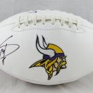Stefon Diggs Autographed Signed Minnesota Vikings Logo Football BECKETT
