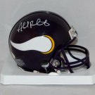 Ahmad Rashad Autographed Signed Minnesota Vikings Mini Helmet JSA