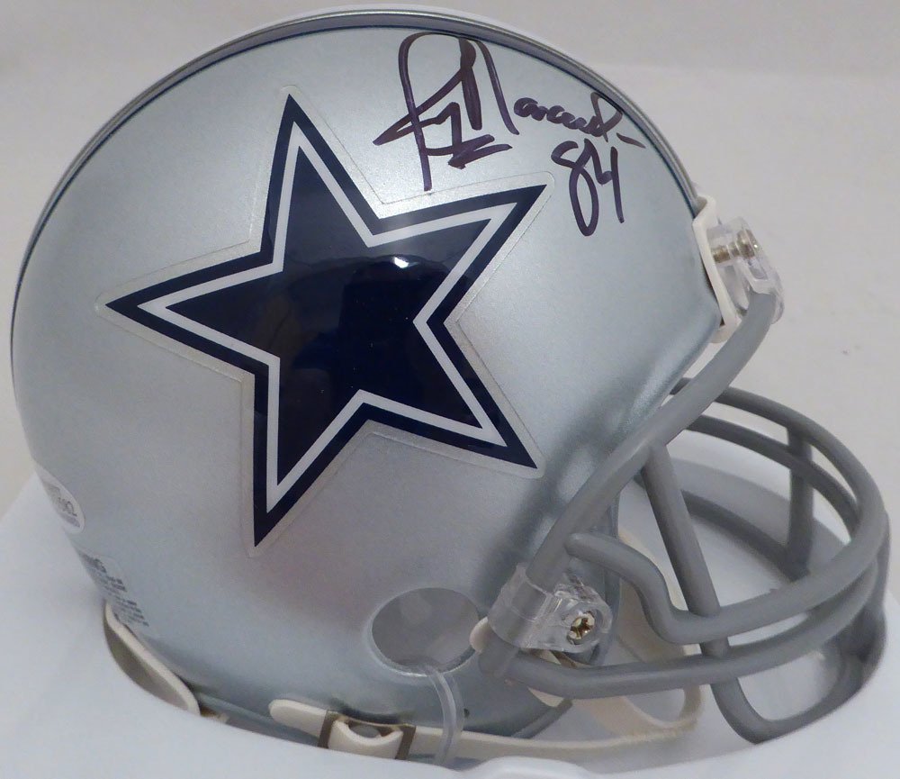 Jay Novacek Signed Autographed Dallas Cowboys Mini Helmet BECKETT