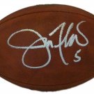 Joe Flacco Baltimore Ravens Autographed Signed Official NFL Football JSA