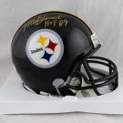 Mel Blount Autographed Signed Pittsburgh Steelers Mini Helmet JSA