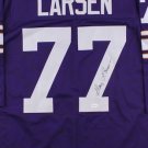 Gary Larsen Autographed Signed Minnesota Vikings Jersey COA