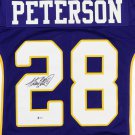 Adrian Peterson Autographed Signed Minnesota Vikings Jersey BECKETT