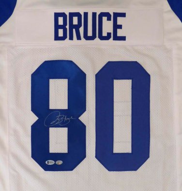 Isaac Bruce Autographed Signed St. Louis Rams Jersey BECKETT