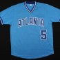 Bob Horner Autographed Signed Atlanta Braves Jersey JSA