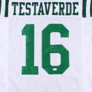 Vinny Testaverde Signed Autographed New York Jets Jersey JSA