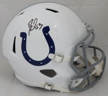 Darius Leonard Autographed Signed Indianapolis Colts FS Speed Helmet BECKETT