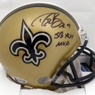 Drew Brees Autographed Signed New Orleans Saints Mini Helmet BECKETT