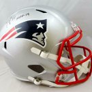Ty Law Autographed Signed New England Patriots FS Helmet BECKETT