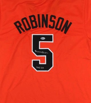 Brooks Robinson Signed Autographed Baltimore Orioles Jersey JSA