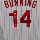 Jim Bunning Autographed Signed Philadelphia Phillies Majestic Jersey JSA Jim Bunning Autographed Signed Philadelphia Phillies Majestic Jersey JSA