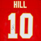 Tyreek Hill Signed Autographed Kansas City Chiefs Jersey JSA