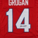 Steve Grogan Autographed Signed New England Patriots Jersey JSA