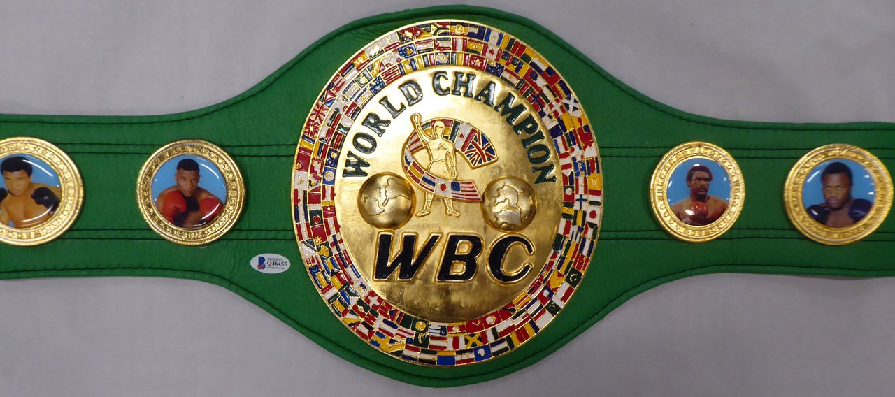 Floyd Mayweather Jr. Signed Autographed Full Size WBC Boxing