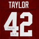 Charley Taylor Autographed Signed Washington Redskins Jersey JSA